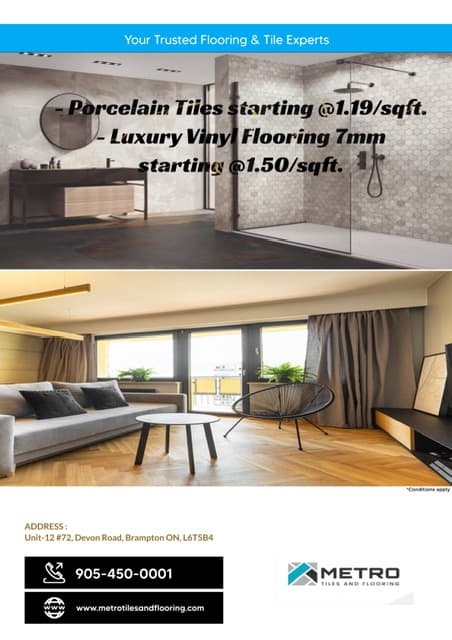 Sale flyer